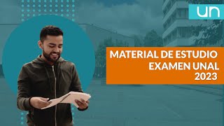 Estudia para el examen de la UNAL Material gratis descargable [upl. by Suiram]