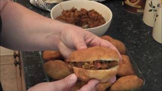 How to make Vetkoek and Curry Mince Part 2 of 2 [upl. by Anassor]