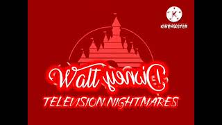 FAKE Walt yensiD Television NightmaresDeadhouse Disney Original logos 666 reupload [upl. by Troxell]