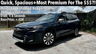 2024 Subaru Outback Touring XT TEST DRIVEFULL REVIEW [upl. by Ycnaffit968]