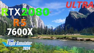 Microsoft Flight Simulator 2024 on RTX 2080  ULTRA [upl. by Teiluj]