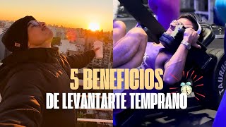 5 Beneficios de Levantarte Temprano ¿Vale la pena [upl. by Ana106]