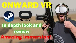 Onward VR Oculus Quest 2 up to date in depth look amp review gameplay sniping tips  so much more [upl. by Attenehs]