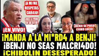 LO ÚLTIMO BR4VA FISCAL LARGA BENJI ESPINOZA EN AUDIENCIA DE PRISION PREVENTIVA D CHIBOLIN Y PERALTA [upl. by Ylam328]