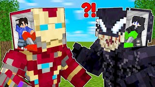 Control SECRET SUPERHERO in Minecraft [upl. by Acinorehs343]