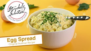 Egg Spread  Eieraufstrich  Original Austrian Recipe [upl. by Lorrac]