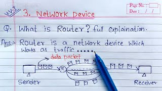 What is Router full Explanation  Computer Networking [upl. by Resaec]