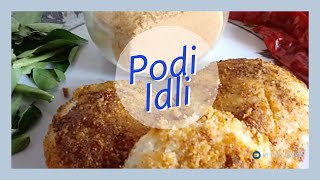 How to make Podi Idli tasty breakfast Video  witty cooking [upl. by Dorene]