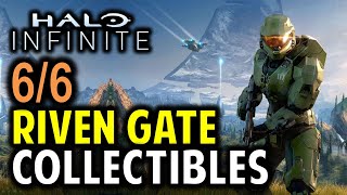 Riven Gate All Collectibles Audio Logs Spartan Core amp Mjolnir Armory Location  Halo Infinite [upl. by Arualana547]