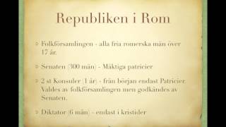 Antikens Rom  Republiken [upl. by Baillie]