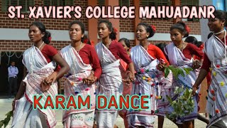 KARAM DANCEST XAVIERS COLLEGE MAHUADANRKURUKH SONGTRIBAL SOCIETY [upl. by Sax]