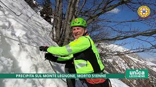 Precipita sul Monte Legnone morto 51enne [upl. by Reteip340]