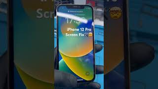 12 Pro Screen Replacement 🛠️📲yt viralshorts ytshorts fyp youtube trendingshorts repair dj [upl. by Alikam393]