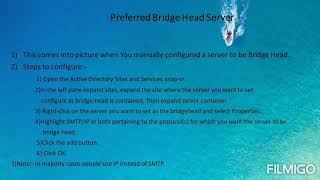 Manually configured bridgehead server and its impact on Intersitereplication [upl. by Steady]