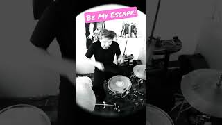 be my escape by relient k drums shorts poppunk music christianrock [upl. by Auqinaj]