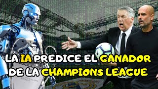 La IA predice el ganador de la CHAMPIONS LEAGUE  Inteligencia artificial  202324 [upl. by Ciryl483]