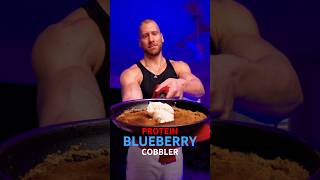 Super Easy Protein Blueberry Cobbler [upl. by Tyson]