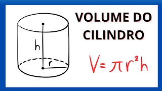 Volume dos Cilindros Teoria e Prática em Detalhes [upl. by Allissa]