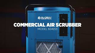 Global Industrial™ Commercial Air Scrubber amp Negative Air Machine w HEPA Filtration 3300 CFM [upl. by Ingeborg]