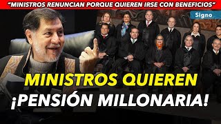 Noroña revela verdaderas intenciones en renuncia de ministros [upl. by Allemahs]