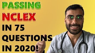 NCLEX Review 1 Passing the NCLEX in 75 questions 20202021 [upl. by Sedlik989]