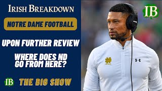 Upon Further Review  Where Does Notre Dame Go From Here After Losing To Northern Illinois [upl. by Nidia]