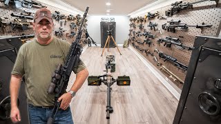 SHOOTING EVERY GUN In My 250000 Gun Vault Room [upl. by Holbrooke]