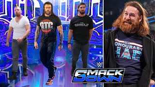 Dean Ambrose Returns To WWE And Reunites With Roman Reigns And Seth Rollins Sami OG Bloodline 2024 [upl. by Weksler313]