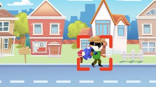 Police Car Cartoon For Kids 🚓 Catching the Thief  Car Videos For Kids  Fun Kids Animation [upl. by Ellebana]