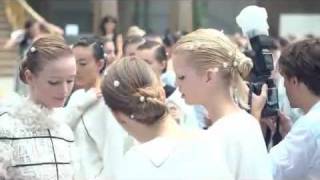 Chanel Spring Summer 2012 Backstage Beauty Video [upl. by Doria]