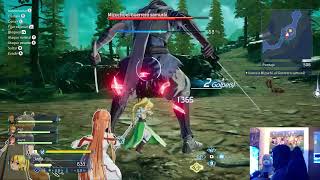 Sword Art Online Fractured Daydream beta test a ver que tal bandainamco nintendoswitch gameplay [upl. by Portingale]