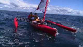 Showloop Hobie Mirage Island Sail Kayaks [upl. by Rolland188]