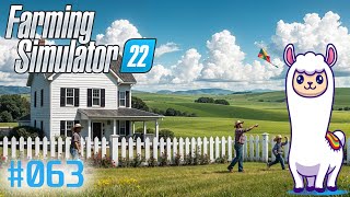 So VIEL ARBEIT für ein FERIENHAUS  Landwirtschafts Simulator 22 LP Koop 063 [upl. by Herm]