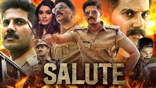 Salute Full Movie In Hindi Dubbed  Dulquer Salmaan  Diana Penty  Manoj KBlockbuster Dubbed Movie [upl. by Drummond952]