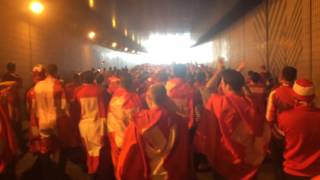 Schweizer Fanmarsch Uefa Euro 2016 SchweizRumänien mit Embolo Song Teil 1  Swiss Fan Walk [upl. by Chryste115]