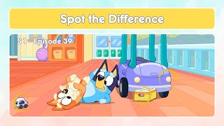 Bluey Quiz  Bluey S1E39 Copycat ｜ Spot the difference ｜ Mind Game ｜ Bluey Wiki [upl. by Cristin]