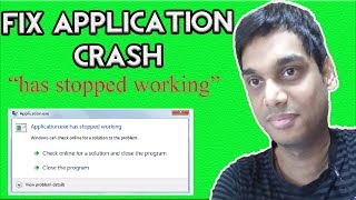 How to fix exe has stopped working  appcrash solved win 7 8 10  Hindi [upl. by Ahsen171]