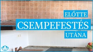 CSEMPEFESTÉS kezdőknek  a konyha [upl. by Erbas]