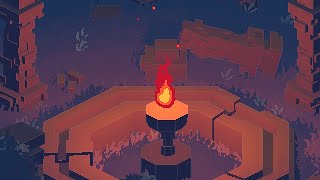 Procedural Pixel Art Fire [upl. by Ecinrev223]