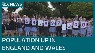 Population of England and Wales grows 63 in a decade census shows  ITV News [upl. by Kapoor697]