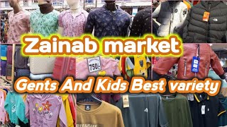 Zainab market sadar karachi  Gents And Kids Best Variety zainabmarket [upl. by Navinod]