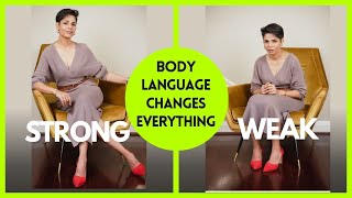 BODY LANGUAGE 5 Powerful NonVerbal Hacks HIGH STATUS women use to Communicate Calm Confidence [upl. by Farand]