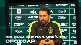 Coletiva Gustavo Morínigo  CFCxCAP [upl. by Gotcher]