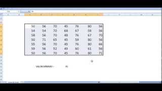 Curso de Estatística Amplitude total amostral Dados não agrupados Rol Média Desvio variância Excel [upl. by Alfred]