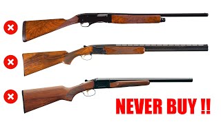 5 Shotguns I Would Never Buy and Why [upl. by Yartnoed]