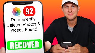 How to Recover Permanently Deleted Photos amp Videos on iOS iPhone iPad NO COMPUTER [upl. by Ynnos]