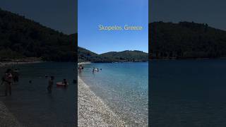 Skopelos Greece🇬🇷 europe shorts travel greece beach [upl. by Ailat]