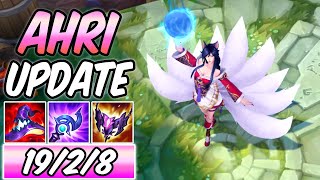 NEW AHRI VISUAL UPDATE 2023  AHRI ASU MID FULL AP S  NEW MODEL amp VOICE LINES  League of Legends [upl. by Lewls376]