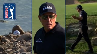 Phil Mickelson hangs 10 ties second highest TOUR score at Valero [upl. by Yanrahc]