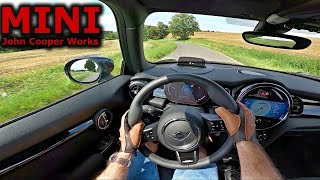 2022 MINI John Cooper Works  POV test drive [upl. by Harrie]